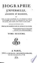Biographie universelle, ancienne et moderne