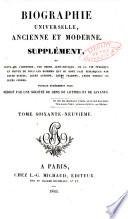 Biographie universelle, ancienne et moderne