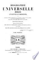 Biographie universelle ancienne et moderne