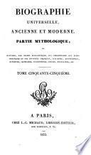 Biographie universelle, ancienne et moderne