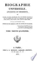Biographie universelle ancienne et moderne ou Histoire, par ordre alphabétique, de la vie publique et privée de tous les hommes qui se sont fait remarquer par leurs écrits, leurs actions, leurs talents, leurs vertus ou leurs crimes: PF-PIZ