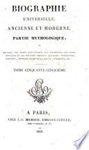 Biographie universelle, ancienne et moderne; ou, Histoire, par ordre alphabétique