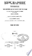 Biographie universelle des hommes qui se sont fait un nom (8 vol.)