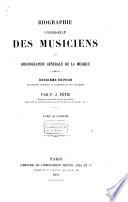 Biographie universelle des musiciens et bibliographie générale de la musique