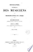 Biographie universelle des musiciens