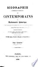 Biographie universelle et portative des Contemporains