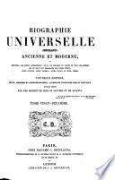 Biographie universelle (Michaud) ancienne et moderne