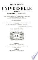 Biographie universelle (Michaud) ancienne et moderne
