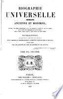 Biographie universelle (Michaud) ancienne et moderne ...