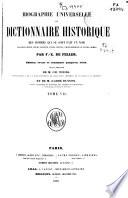 Biographie universelle ou Dictionnaire historique des hommes qui se sont fait un nom