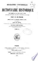 Biographie universelle ou Dictionnaire historique des hommes qui se sont fait un nom