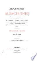 Biographies alsaciennes