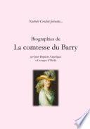Biographies de la comtesse du Barry