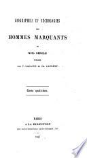 Biographies et nécrologies des hommes marquants du xixe siècle