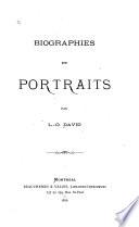 Biographies et portraits