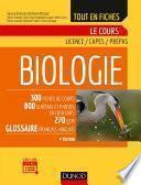 Biologie - Le cours