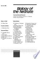 Biology of the Neonate