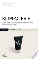 Biopiraterie