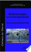 Biotechnologies et travail reproductif