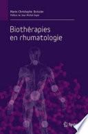 Biothérapies en rhumatologie