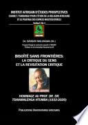Bisoïté sans frontières : La critique du sens et la révisitation critique