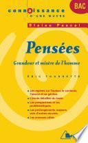 Blaise Pascal, Pensées