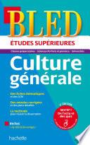 Bled Etudes Supérieures Culture Générale