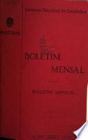 Boletim mensal de estatística