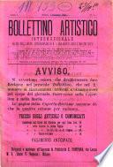 Bollettino artistico internazionale