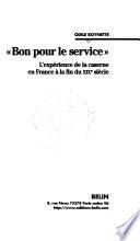 Bon pour le service