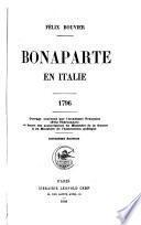 Bonaparte en Italie, 1796