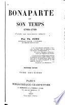 Bonaparte et son temps, 1769-1799