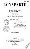Bonaparte et son temps