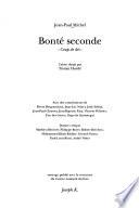 Bonté seconde