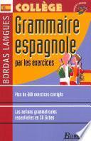 Bordas Langues • Grammaire espagnole par les exercices