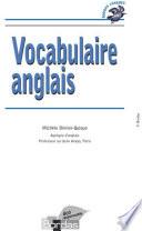 Bordas Langues - Vocabulaire anglais