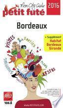 BORDEAUX 2016 Petit Futé