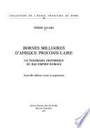 Bornes milliaires d'Afrique proconsulaire