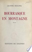 Bourrasque en montagne