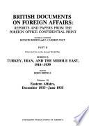 British Documents on Foreign Affairs--reports and Papers from the Foreign Office Confidential Print: Eastern affairs, December 1933-June 1935