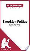 Brooklyn Follies de Paul Auster (Fiche de lecture)