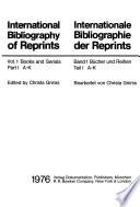 Bücher und Reihen
