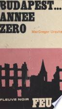 Livre Budapest... année zéro