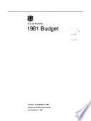 Budget Estimates