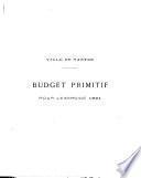 BUDGET