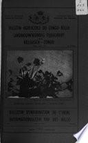 Bulletin agricole du Congo