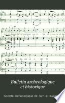Bulletin archeologique et historique