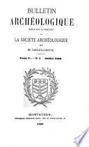 Bulletin archéologique