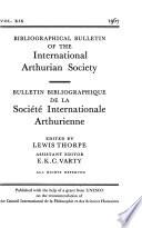 Bulletin bibliographique de la Société internationale arthurienne
