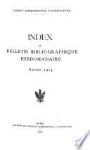 Bulletin bibliographique hebdomadaire